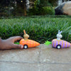 Pull-Back Bunny in Carrot Car