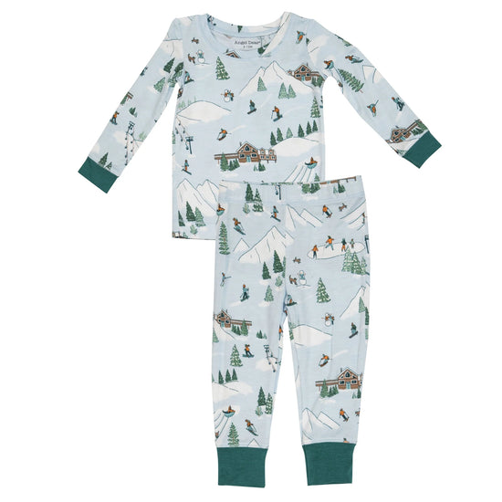 Winter Fun Skiing Loungewear Set