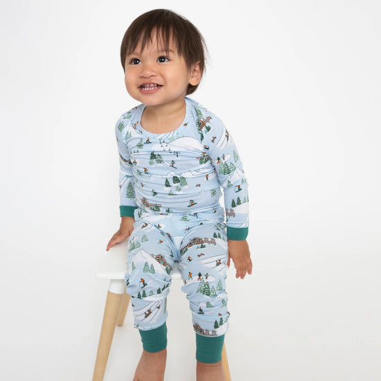 Winter Fun Skiing Loungewear Set