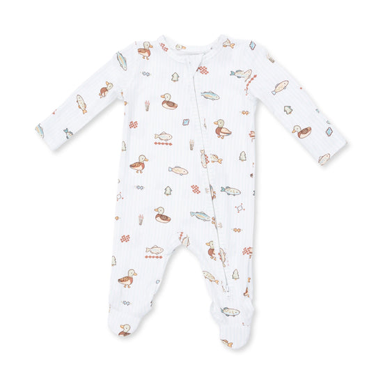 Lake Cuties 1-Way Zipper Footie