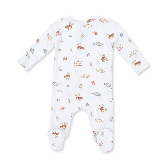 Lake Cuties 1-Way Zipper Footie