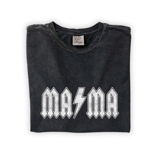 Mama Bolt Washed Graphic Top
