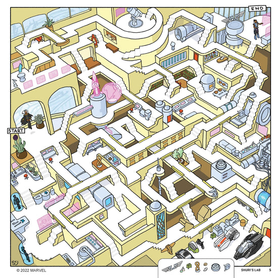 Marvel Mazes
