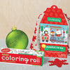 Merry Christmas Mini Coloring Roll