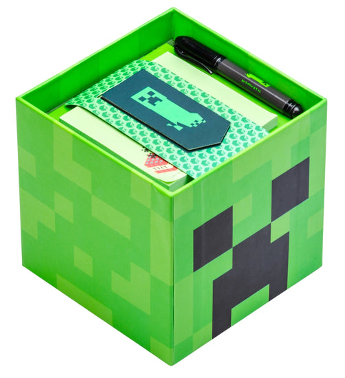 Minecraft Creeper Block Stationery Set
