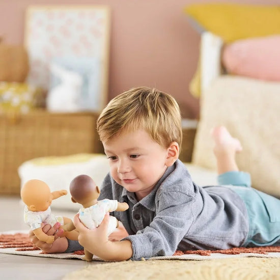 Mini Calin Bunnies Blue Eyes - 8"