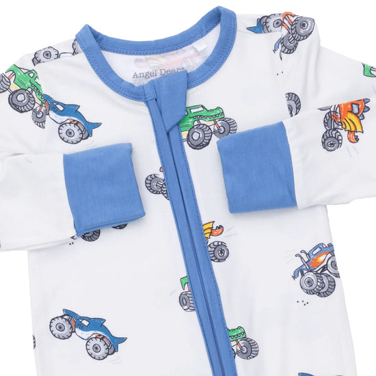 Monster Trucks Romper