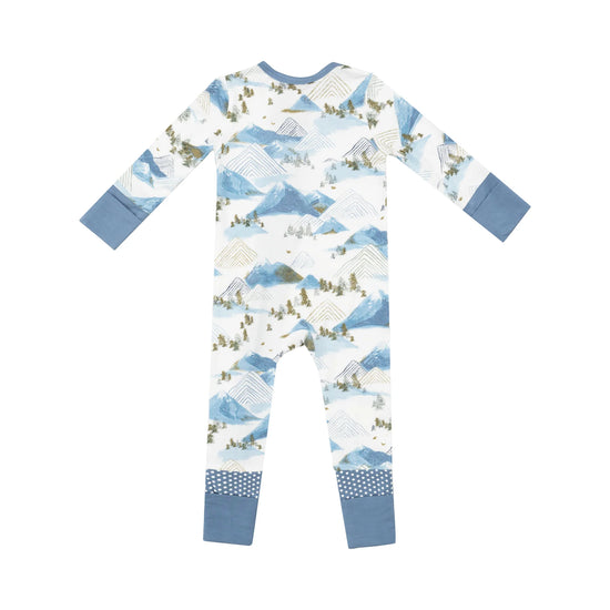 Mountains 2-Way Zipper Romper