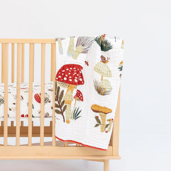 Mushroom Muslin Quilt