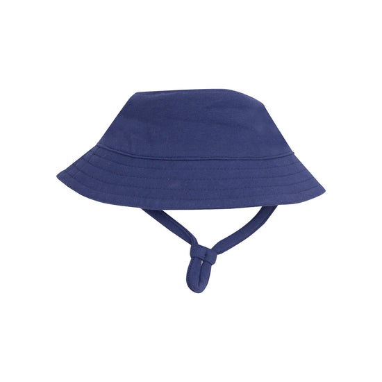 Navy French Terry Bucket Hat