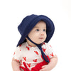 Navy French Terry Bucket Hat