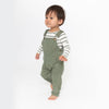 Oil Green Classic Corduroy Overall