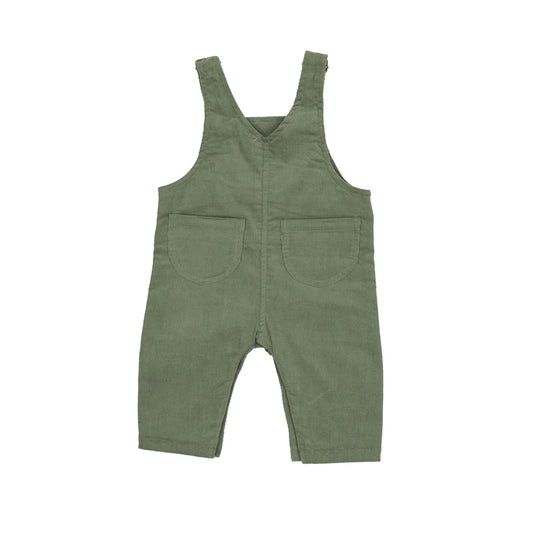 Oil Green Classic Corduroy Overall