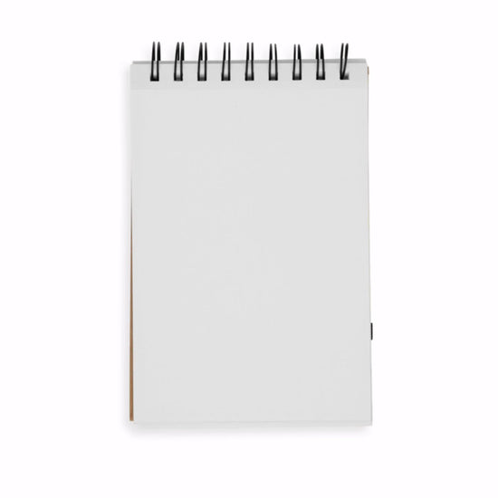 White DIY Cover sketchbook