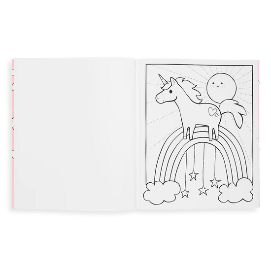 Enchanting Unicorns Coloring Book
