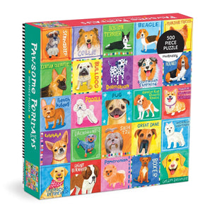 Pawsome Portraits 500-Piece Puzzle