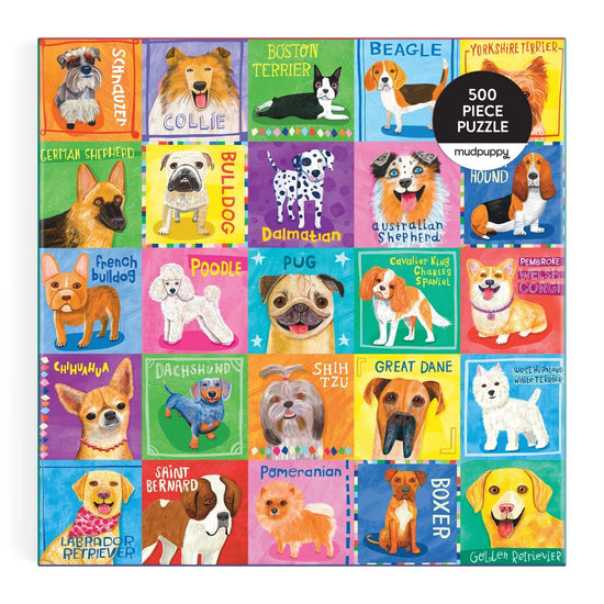 Pawsome Portraits 500-Piece Puzzle