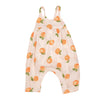 Peaches Tie-Back Muslin Romper