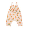 Peaches Tie-Back Muslin Romper