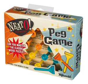 Neato! Classic Wooden Peg Game (Travel Size)