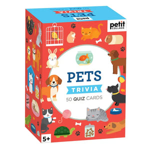 Pets Trivia Quiz Cards
