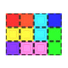 12-Piece Magnetic Tile Expansion Pack