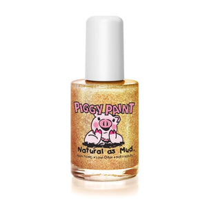 "Heart of Gold" Glitter Nail Polish