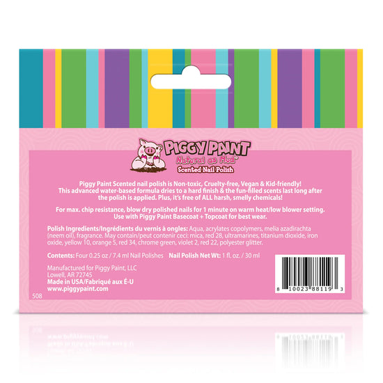 Scented Lucky Lollipop Nail Polish Set