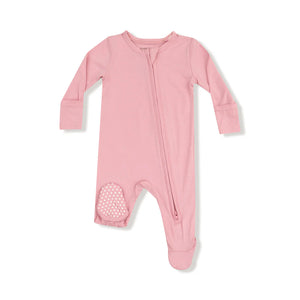 Pink Dolphin 2 Way Zipper Footie
