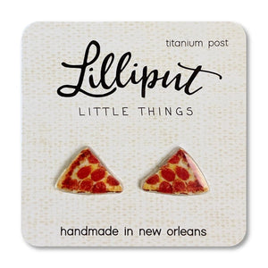 Pizza Earrings