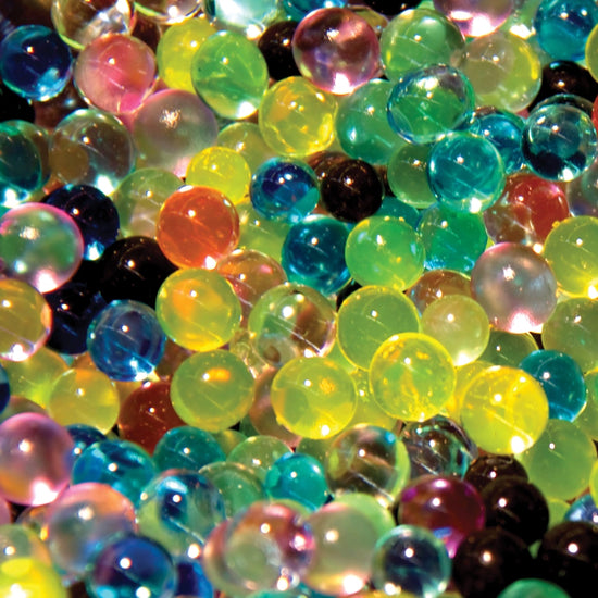 Swell Polymer Rainbow Spheres