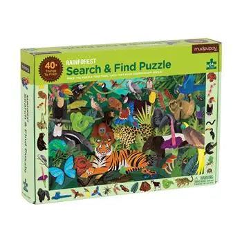 Rainforest Search and Find Puzzle
