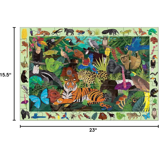 Rainforest Search and Find Puzzle