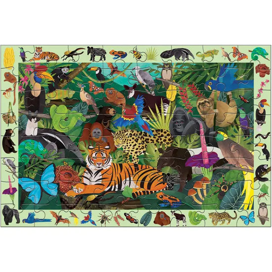 Rainforest Search and Find Puzzle