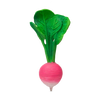 Ramona the Radish Baby Teether