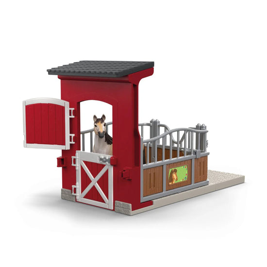 Ponybox with Mustang Mare