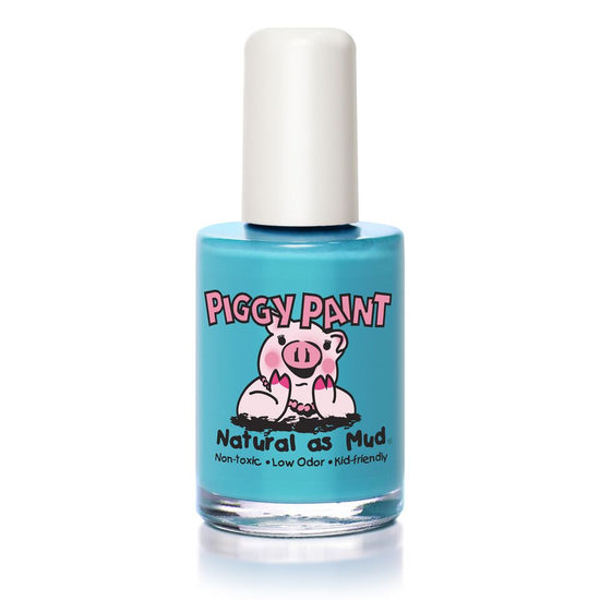 "Sea-quin" Turquoise Nail Polish