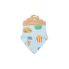 Send Snacks Bandana Bib, Blue