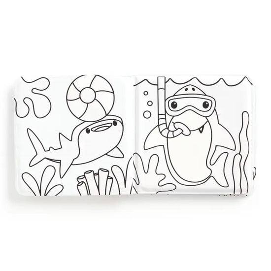Shark Splash! Color Magic Bath Book