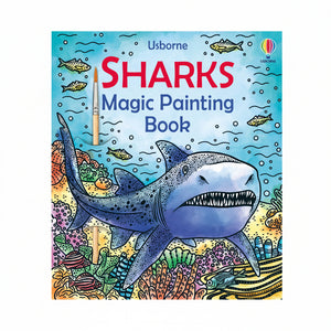 Sharks: Magic Painting Book