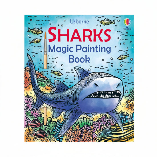 Sharks: Magic Painting Book