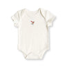 Organic Ski Bear Onesie
