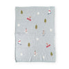 Ski Organic Cotton Blanket