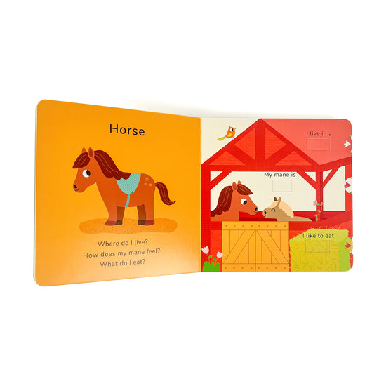 Animals: Slide and See First Words