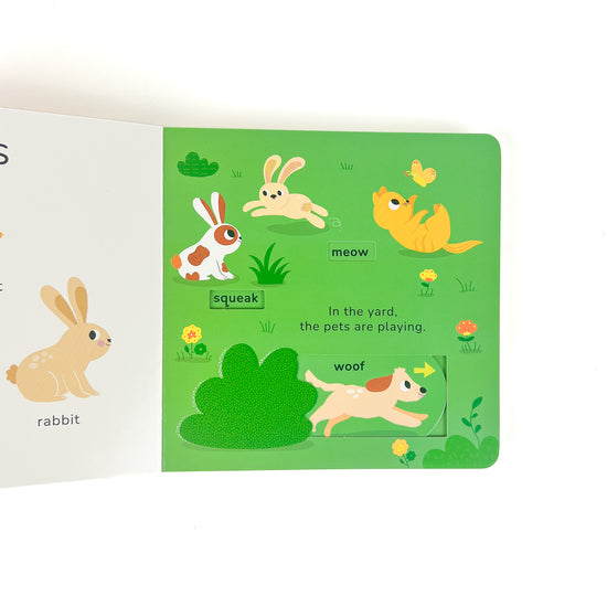 Animals: Slide and See First Words