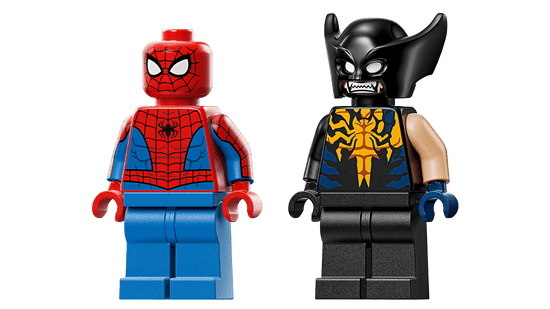 Spider-Man Car vs. Venomized Wolverine
