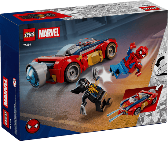 Spider-Man Car vs. Venomized Wolverine