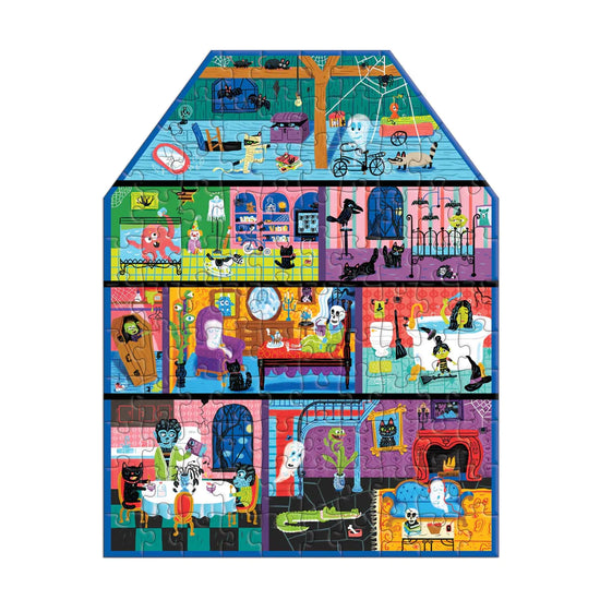 Spooky House 100-Piece Shaped Puzzle