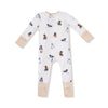 Sporty Puppies 2-Way Zip Romper