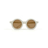 Round Sunglasses, Ivory